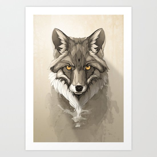Red Fox Art Print