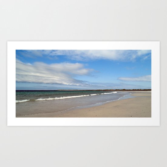 At Whitemill Bay 2 Art Print