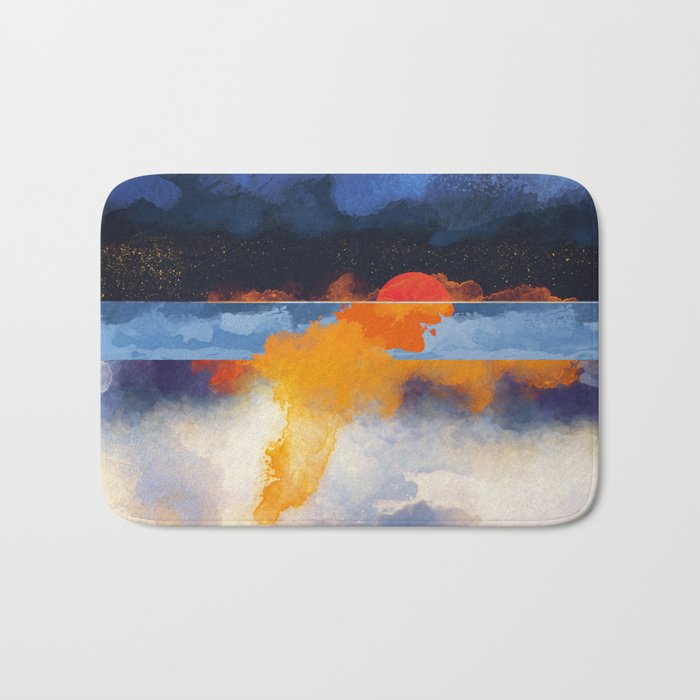 Dusk Reflection Bath Mat