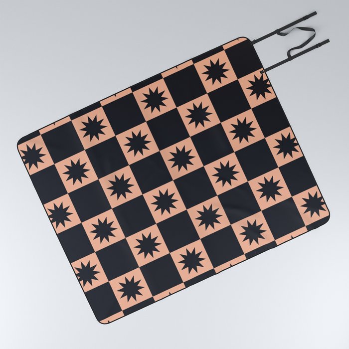 spikey abstract Picnic Blanket