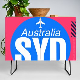 SYD Australia magenta Credenza