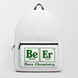Pure Chemistry 2 Backpack | Periodictable, Beer, Graphicdesign, Chemist, Chemistryandbeer, Purechemistry, Heisenberg, Chemistry, Chemistrytshirt, Beertshirt 