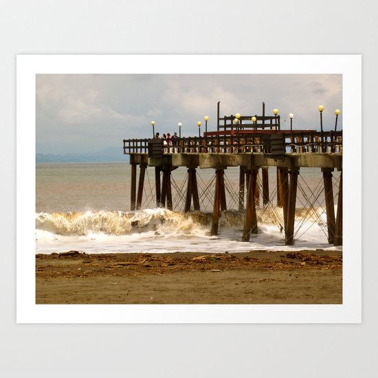 Sea Side II Art Print