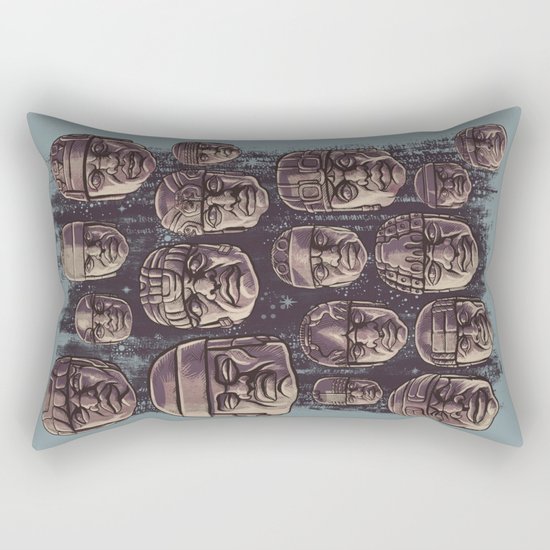 The Olmecs Rectangular Pillow