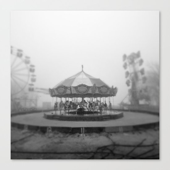 Silent Beach Park Canvas Print