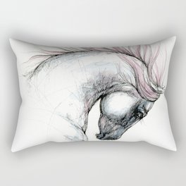 Arabian horse head Rectangular Pillow