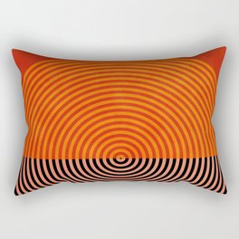 lines and shapes 1 abstract geometric Rectangular Pillow