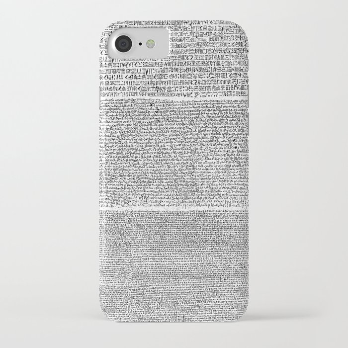 The Rosetta Stone iPhone Case