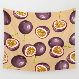 passion fruit pattern Wall Tapestry