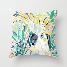 EDLOO the Cockatoo Throw Pillow