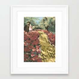 Down the Yellow Brick Road Framed Art Print