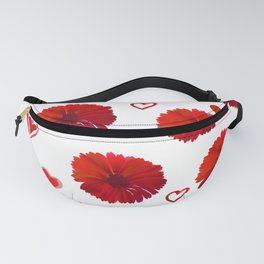 Red Cosmos Fanny Pack