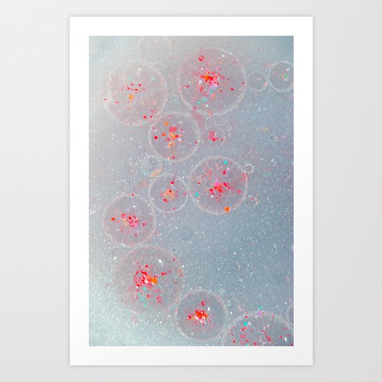 colour in oil Art Print