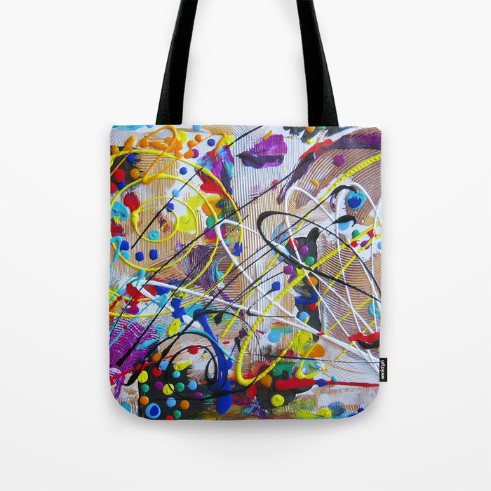 Abstract Etude Tote Bag