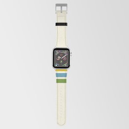 Retro Rainbow Stripes 2 Apple Watch Band