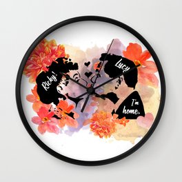 I Love Lucy - Lucy and Ricky Wall Clock