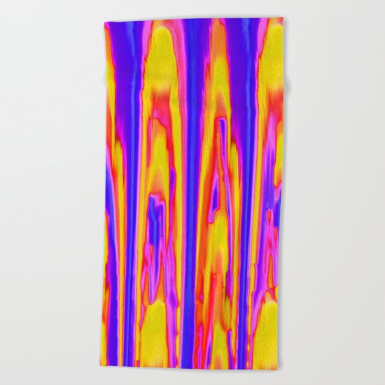 Tie Dye Sky Beach Towel