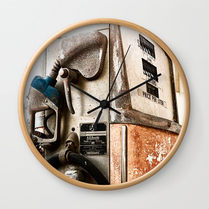 Ye Olde Pump Wall Clock