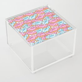 Delicious and bright donuts Acrylic Box