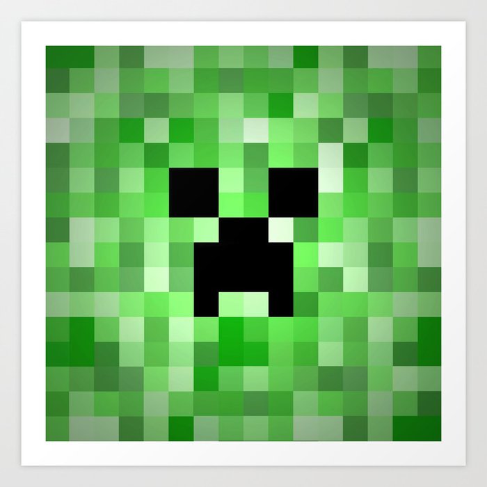 Creepy Creeper! Art Print by Ben_cav