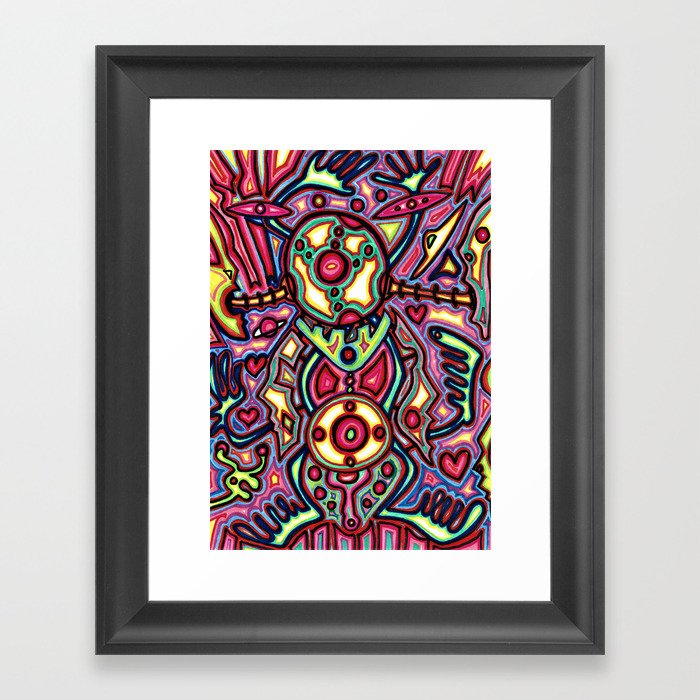 alienated Framed Art Print