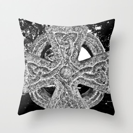 Celtic Cross Throw Pillow