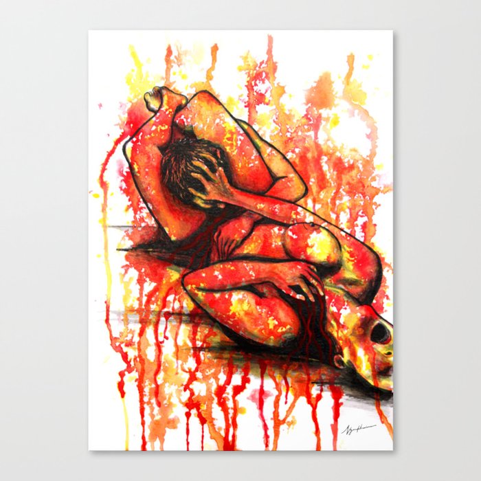 Fight For Your Rights Canvas Print By Nymphainna Society6