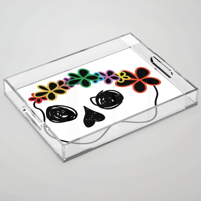 Catrina Acrylic Tray