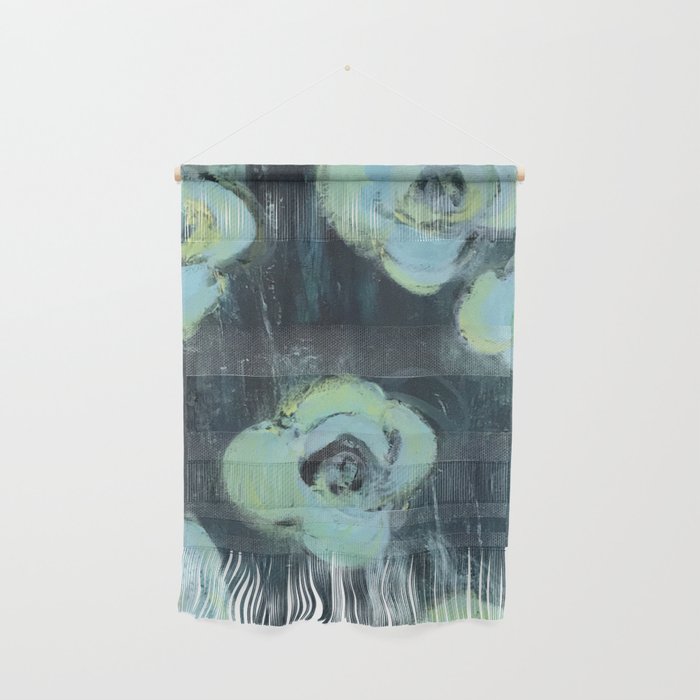 february blues flower story Wall Hanging