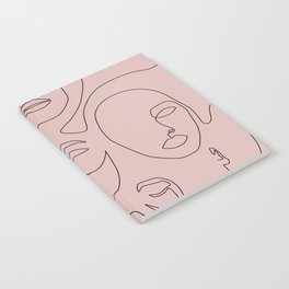 Blush Faces Notebook
