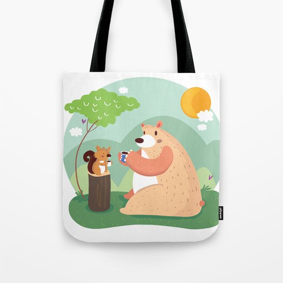 Tea time Tote Bag