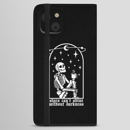 Stars Can't Shine Without Darkness iPhone Wallet Case
