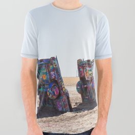 Route 66 Ranch Amarillo Texas Travel Photography All Over Graphic Tee