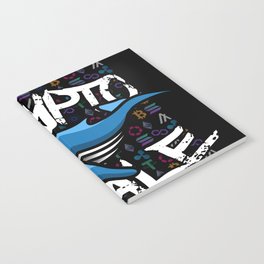 Crypto Whale In Crypto We Trust Notebook