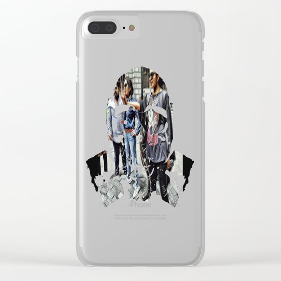 Defiance Clear iPhone Case