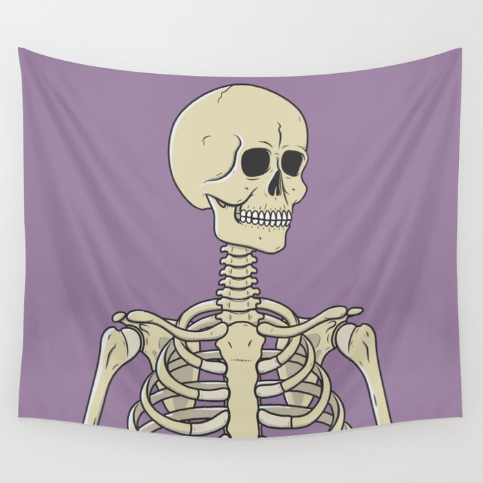 Skeleton tapestry outlet
