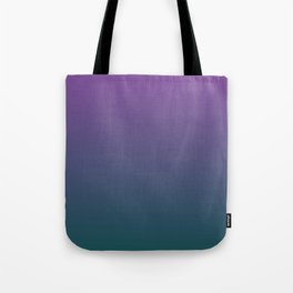 Purple and teal ombre Tote Bag