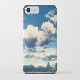 blue skys iPhone Case