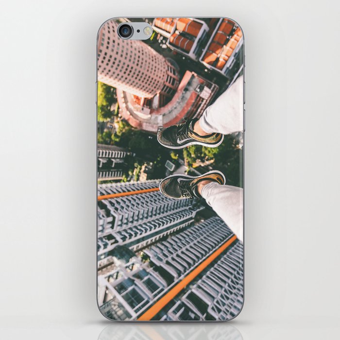 view high above top 5 iPhone Skin