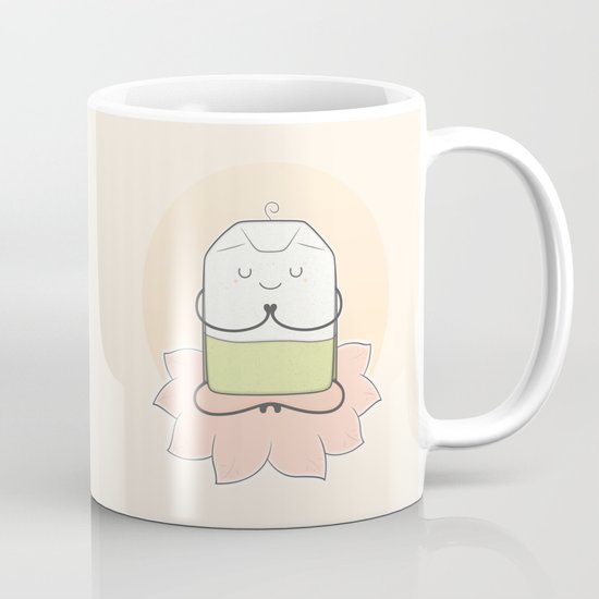 very zen green tea Mug by Kim Vervuurt | Society6