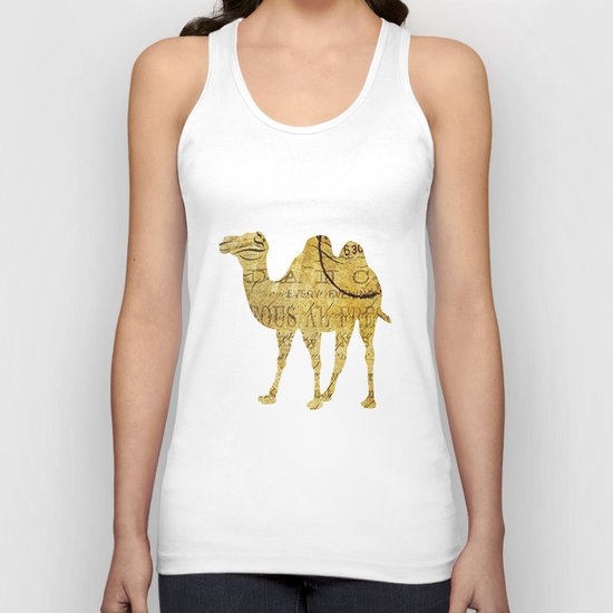 Postcard Lettre 5 Unisex Tank Top