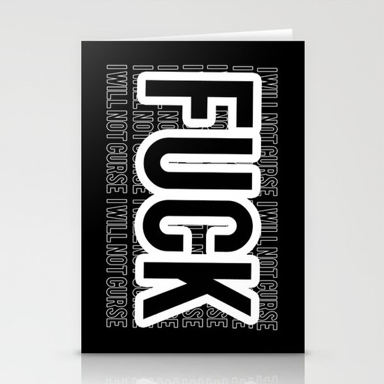 FUCK Stationery Cards