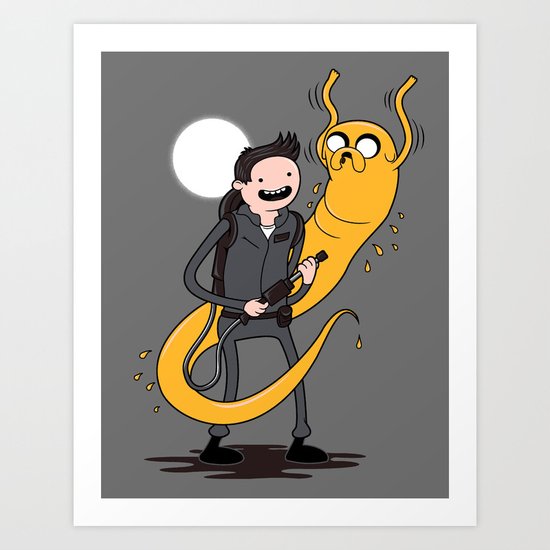 It's Bustin' Time Art Print
