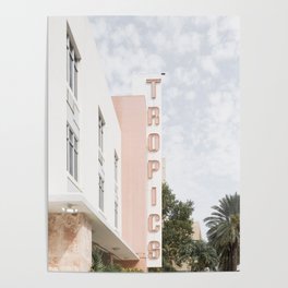 Art Deco Historic District Miami Poster