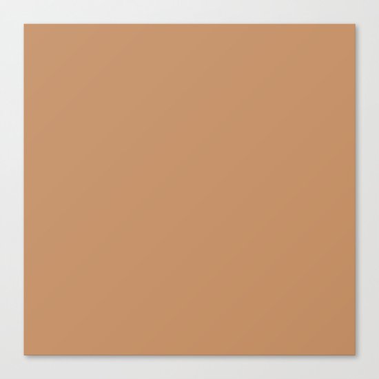 Brown camel "Butterum" Pantone color Canvas Print by palitraart  Society6