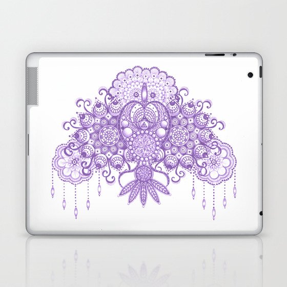 Purple Mandala Laptop & iPad Skin