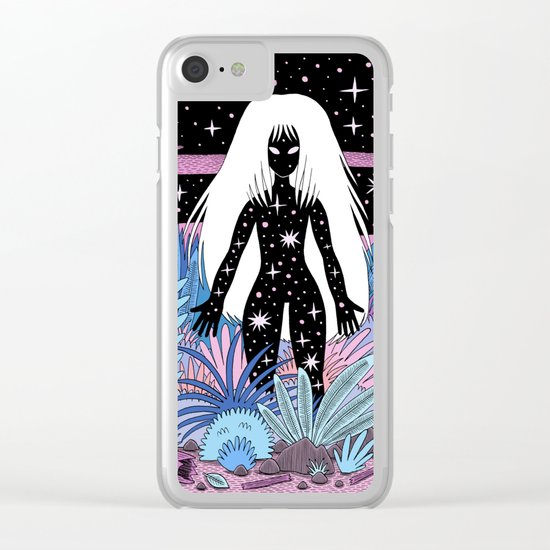 Goddess Clear iPhone Case