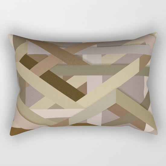 Abstract #379 Rectangular Pillow