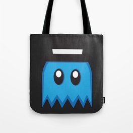 Pac-Men - Inky Ghost - Blue Tote Bag
