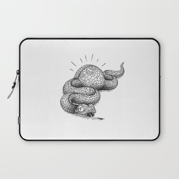 Big Snake Belly Laptop Sleeve